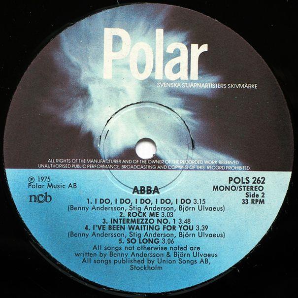 ABBA, ABBA, 1975 . Polar Music