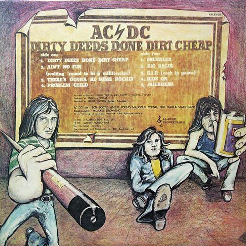 Dirty Deeds Done Dirt Cheap, 1976, 