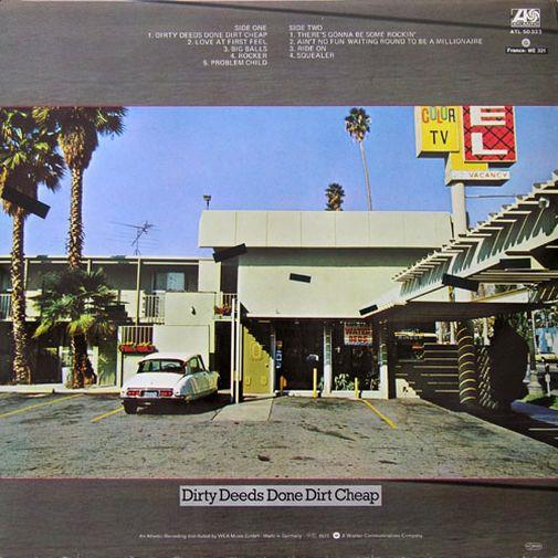 Dirty Deeds Done Dirt Cheap, 1976, 