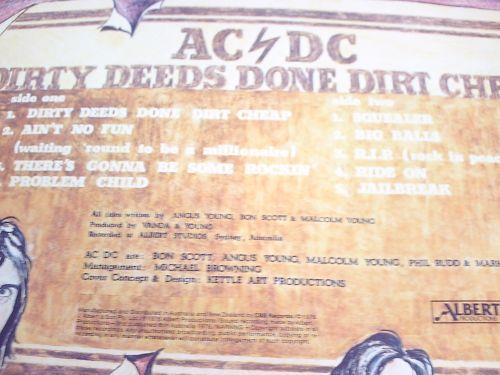 Dirty Deeds Done Dirt Cheap, 1976, New Zealand