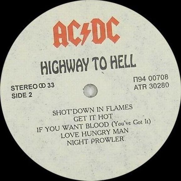 AC/DC, Highway To Hell,    Santa Records