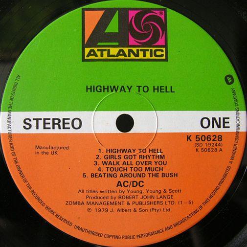 AC/DC, Highway To Hell, 