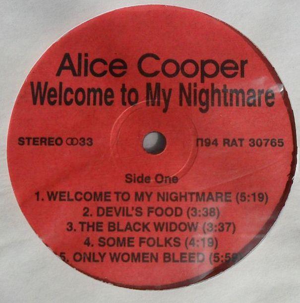 Alice Cooper, Welcome To My Nightmare, 1975,  