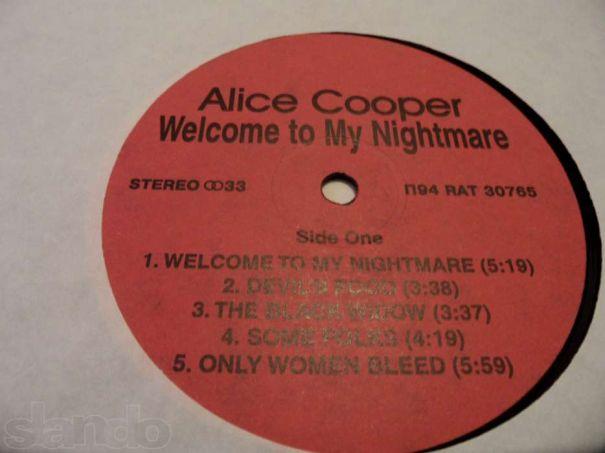 Alice Cooper, Welcome To My Nightmare, Santa Records, 1994 .