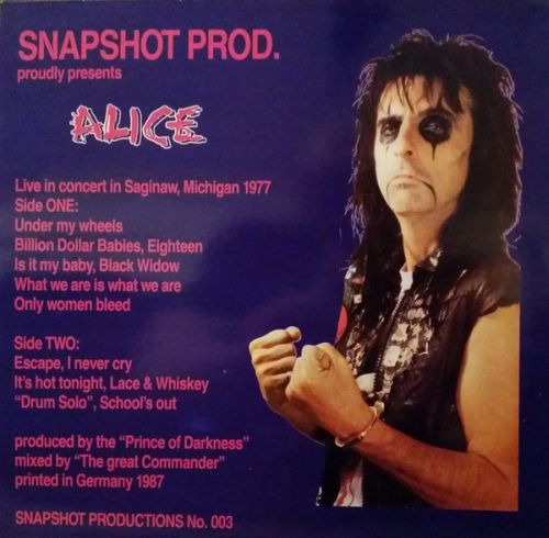 Alice Cooper, Babies In School, 1987, Germany