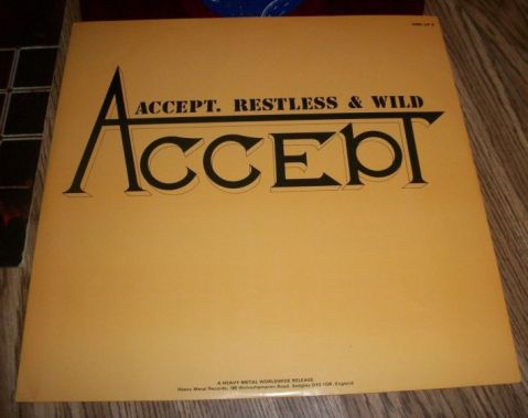 Accept, Restless And Wild, 1982, Great Britain