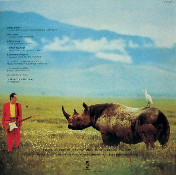 Adrian Belew, Lone Rhino, , 1982 .