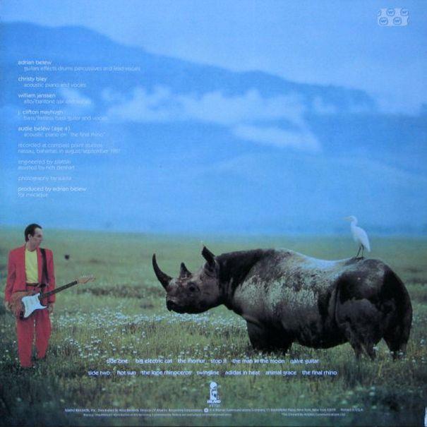 Adrian Belew, Lone Rhino, , 1982 .