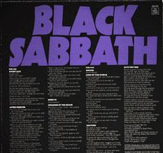 Black Sabbath, Master Of Reality, 1971 . UK