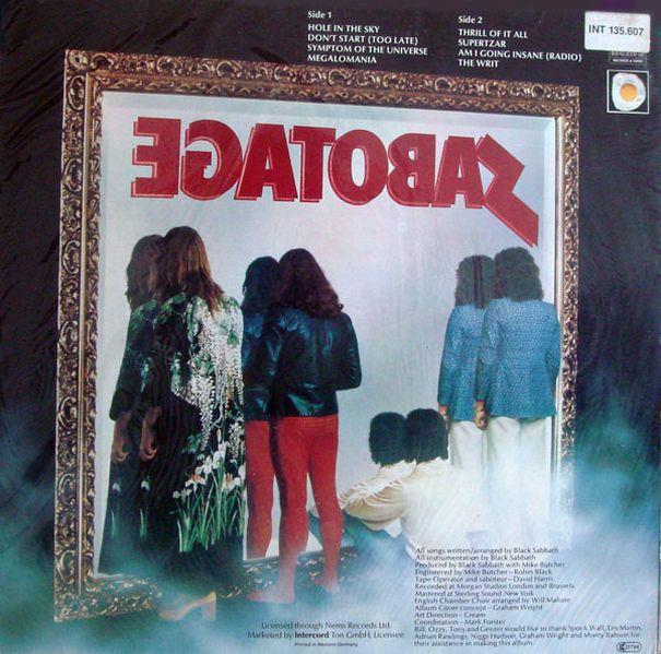 Black Sabbath, Sabotage, 1975, 