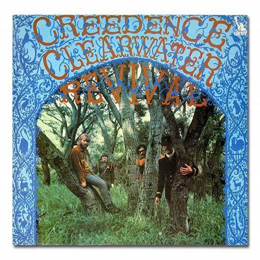 Creedence Clearwater Revival, 1968, Great Britain, Liberty Records