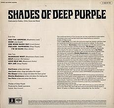  Shades Of Deep Purple, Side Two, Germany