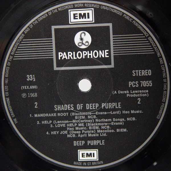 Shades Of Deep Purple, Side Two, UK