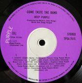 Deep Purple "Come Taste The Band" 1975, UK, 