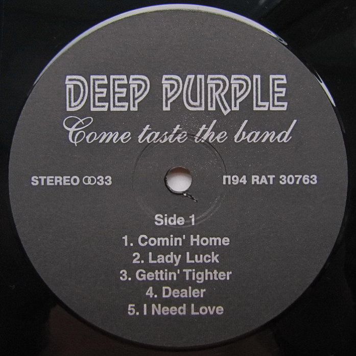 Deep Purple, Come Taste The Band,  