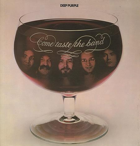 Deep Purple "Come Taste The Band", 1975, Purple Records, UK