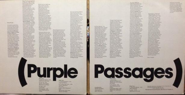 Purple Passages, 1972,  