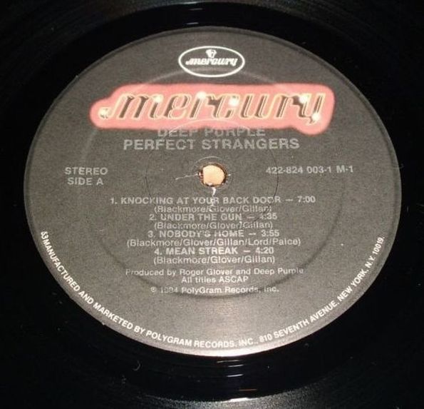 D. P. Perfect Strangers, , 1984, Polydor, PolyGram