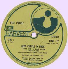 Deep Purple In Rock, UK