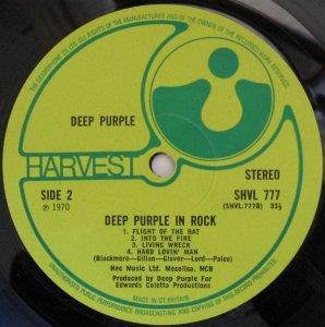 Deep Purple In Rock, side two