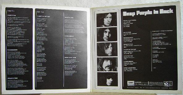 Deep Purple In Rock () 1970 HEC Enterprises Ltd