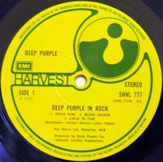 Deep Purple In Rock, UK