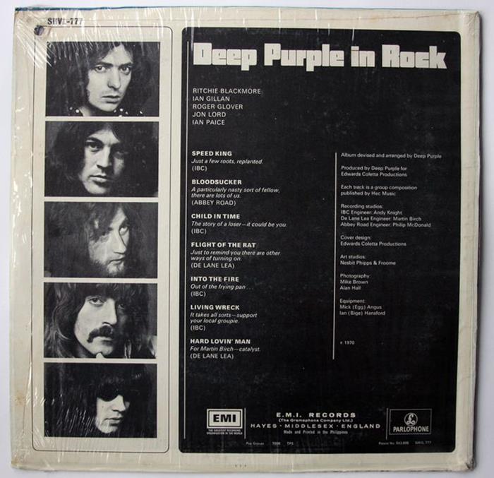 Deep Purple In Rock, 