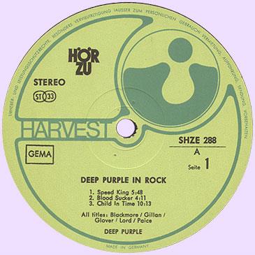 Deep Purple, In Rock, Deutch