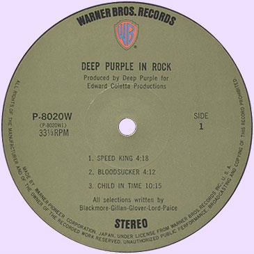 Deep Purple, In Rock