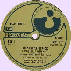 Deep Purple In Rock, UK