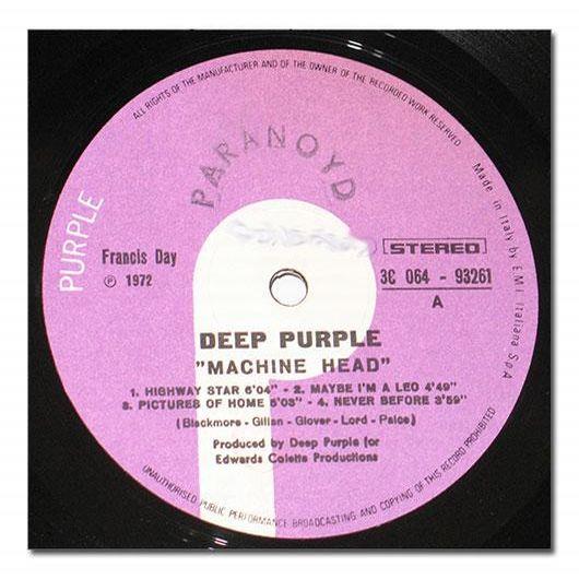 Deep Purple Machine Head, 