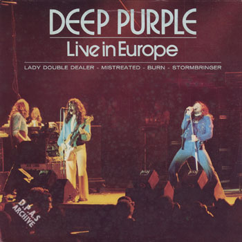 Live in Europe, 1986, 