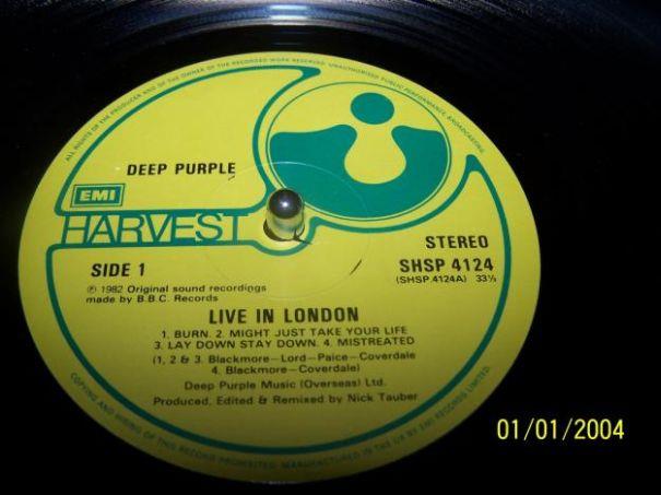 Live in London, 1974, UK