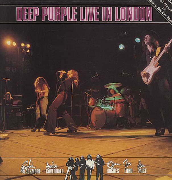 Deep Purple, Live in London, 1974, England