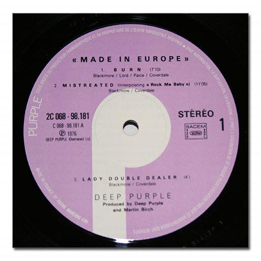 Deep Purple, 1976, Made in Europe, France