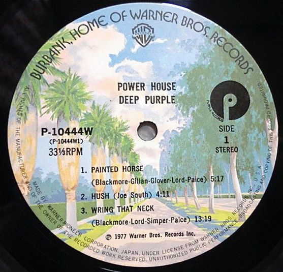 Deep Purple: Powerhouse, 1977, Warner Bros. Records, Japan