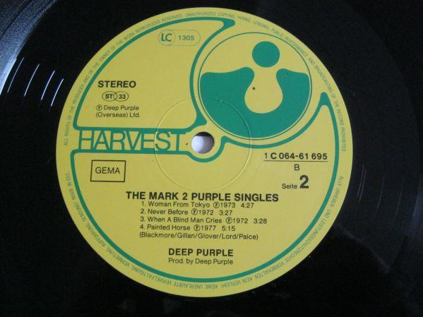 Deep Purple, The Mark II Purple Singles, 1979,  , Harvest