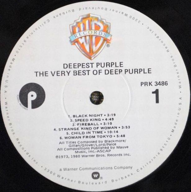 Deepest Purple: The Very Best of Deep Purple, 1980,  