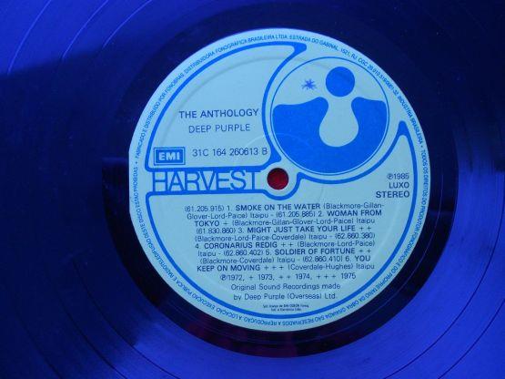 Deep Purple, The Anthology, 1985,  , Harvest