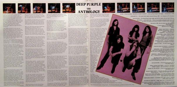 Deep Purple, The Anthology, 1985,    Purple Records