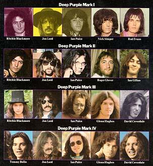 Deep Purple 1968-1976 гг