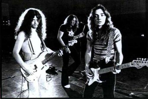 Deep purple and Tommy Bolin, 1975