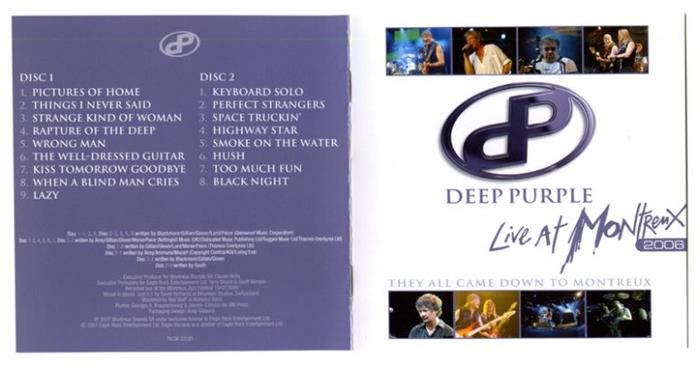 Deep Purple, Live At Montreux 2006: They All Came Down To Montreux