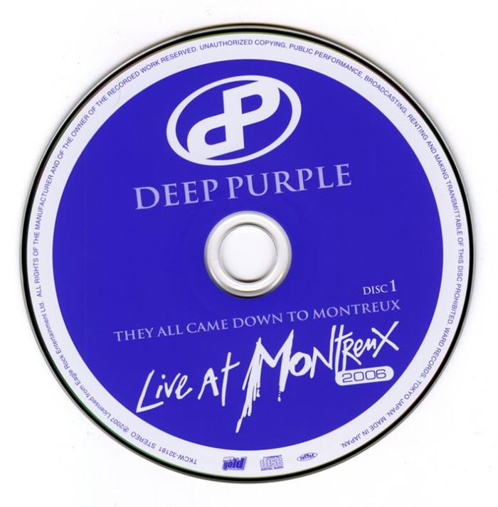 Live At Montreux 2006: They All Came Down To Montreux, 2006