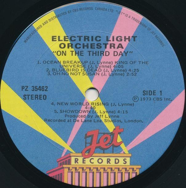 Electric Light Orchestra, On The Third Day, 1973, Canada