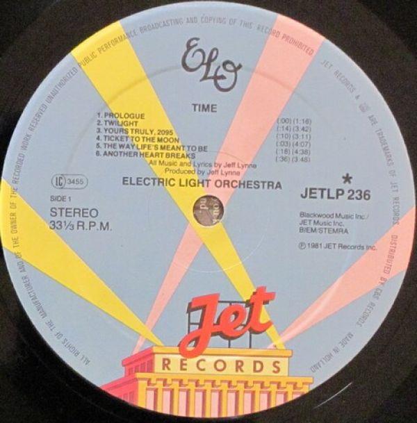 ELO, Time, 1981, Jet, Holland