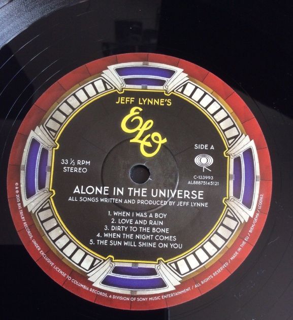 ELO, Alone In The Universe, 2015,  