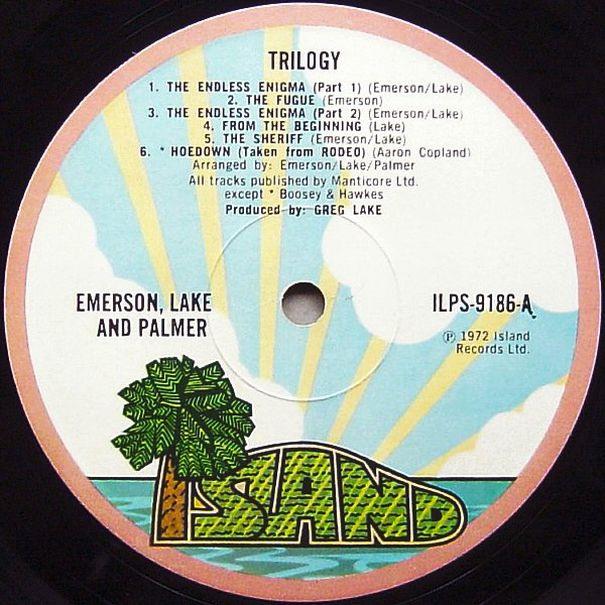 Emerson, Lake & Palmer, Trilogy 1972, Great Britain