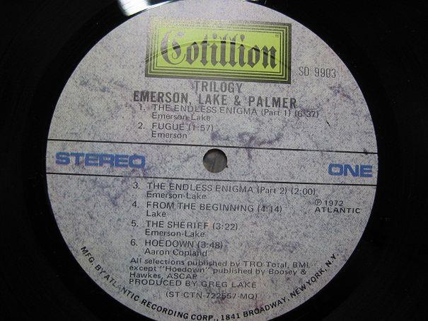 Emerson, Lake & Palmer, Trilogy 1972,  