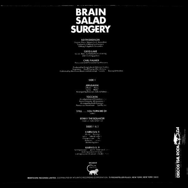 Emerson, Lake & Palmer, Brain Salad Surgery 1973, Angola